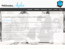 Tablet Screenshot of methodesagiles.info
